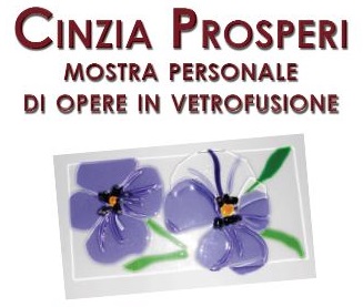 Mostra personale di opere in vetrofusione di Cinzia Prosperi ( 2-28 novembre 2024)