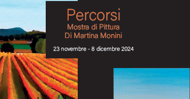 Sabato 23 novembre alle ore 17.00 nel Palazzo del Podestà inaugurazione mostra di pittura “Percorsi”