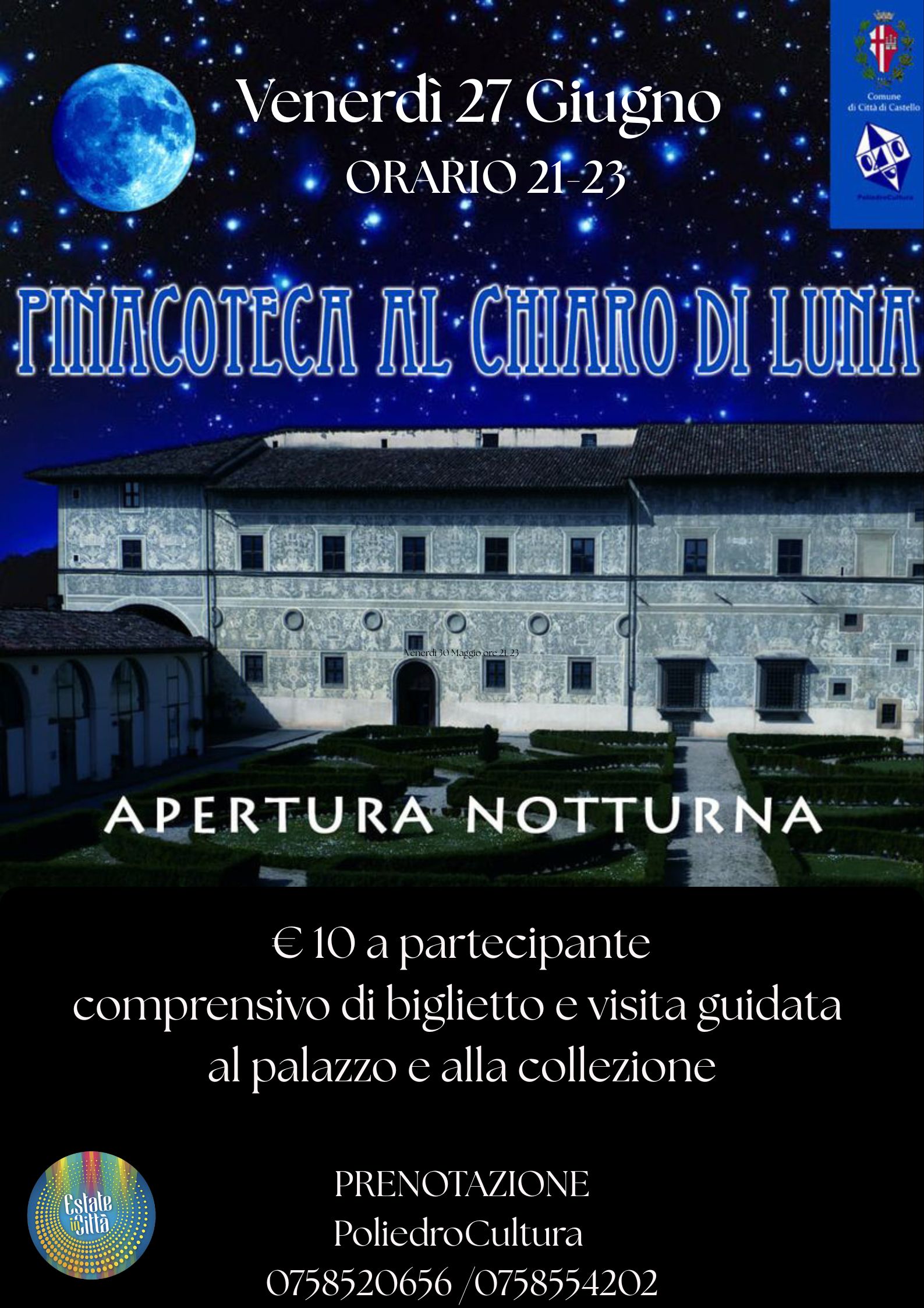 PINACOTECA AL CHIARO DI LUNA